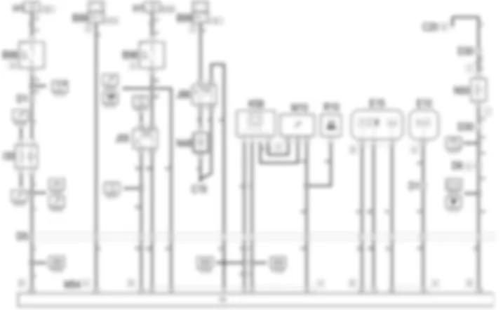 CAMBIO ROBOTIZZATO - Schema elettrico Alfa Romeo 156 2.0 JTS  da 03/02 a 09/03