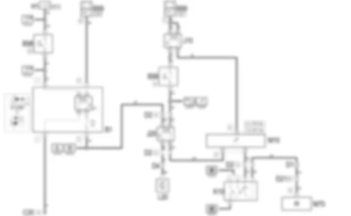COMPRESSOR ENGAGEMENT - Wiring diagram Alfa Romeo 156 2.4 JTD 20v  fino a 03/98