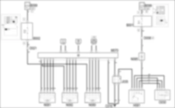 CONDIZIONATORE - SCHEMA ELETTRICO Alfa Romeo 159 1.9 JTD 8V  Da 01/06