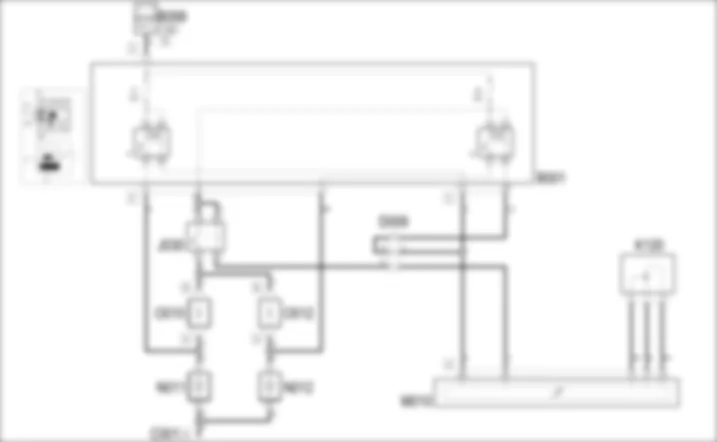 RAFFREDDAMENTO MOTORE - SCHEMA ELETTRICO Alfa Romeo 159 2.4 JTD 20V  Fino a 12/05