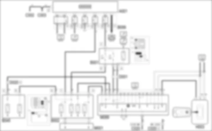 ALIMENTAZIONE - SCHEMA ELETTRICO Alfa Romeo 159 1.9 JTD 8V  Da 01/06
