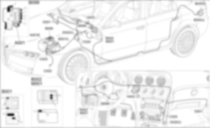 ALIMENTAZIONE - LOCALIZZAZIONE COMPONENTI Alfa Romeo 159 1.9 JTD 8V  Da 01/06