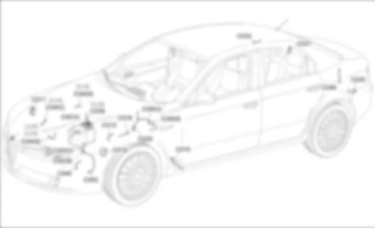 EARTHS - COMPONENT LOCATION Alfa Romeo 159 1.8  Fino a 12/05