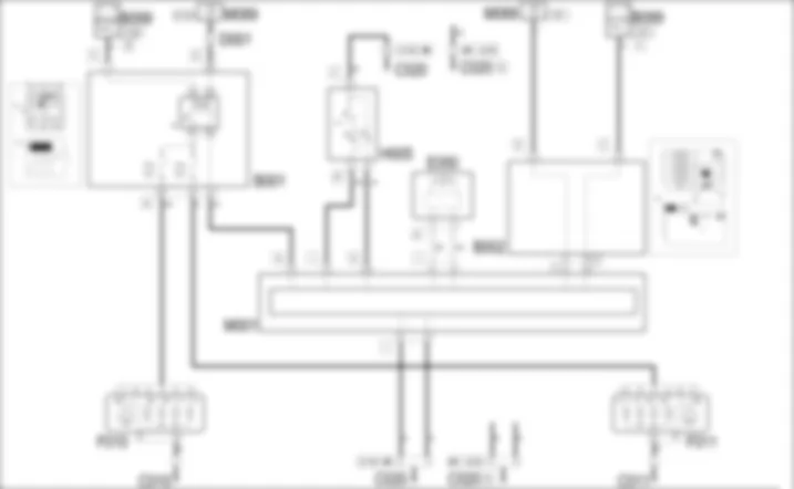 LUCI ABBAGLIANTI - SCHEMA ELETTRICO Alfa Romeo 159 1.9 JTD 8V  Da 01/06