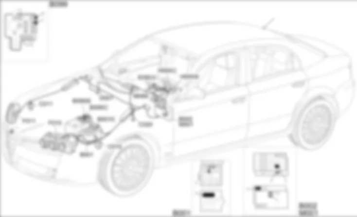 LUCI ABBAGLIANTI - LOCALIZZAZIONE COMPONENTI Alfa Romeo 159 1.9 JTD 8V  Da 01/06