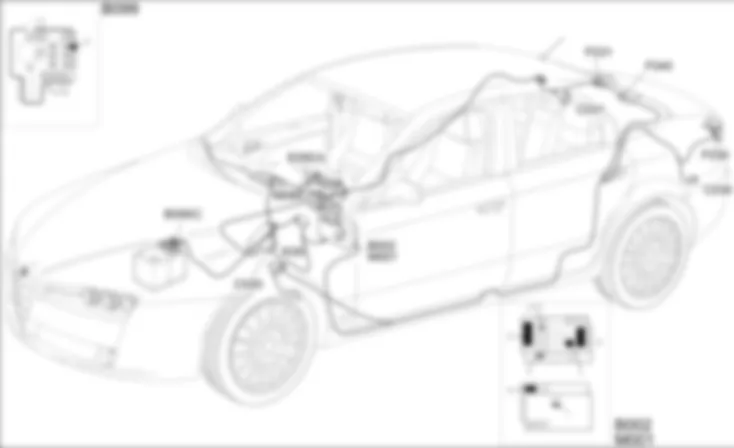 LUCI STOP - LOCALIZZAZIONE COMPONENTI Alfa Romeo 159 1.9 JTD 8V  Da 01/06