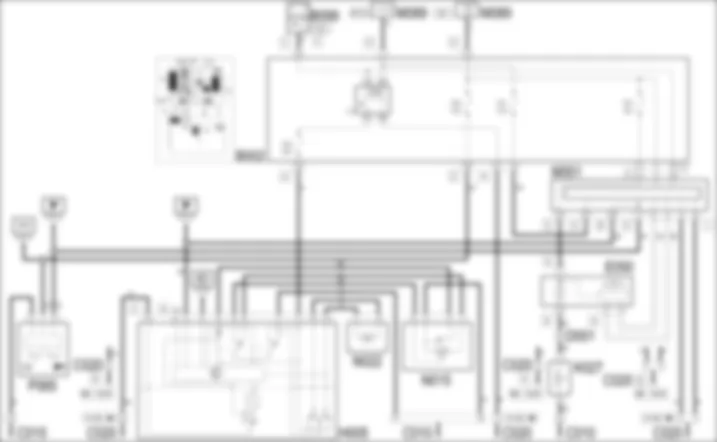 TERGI/ LAVA CRISTALLO - SCHEMA ELETTRICO Alfa Romeo 159 1.9 JTD 8V  Da 01/06