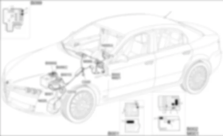 LAVAFARI - LOCALIZZAZIONE COMPONENTI Alfa Romeo 159 1.9 JTD 8V  Da 01/06