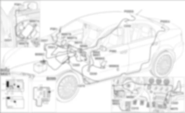 SBRINAMENTO LUNOTTO E SPECCHI RETROVISORI - LOCALIZZAZIONE COMPONENTI Alfa Romeo 159 1.9 JTD 8V  Da 01/06
