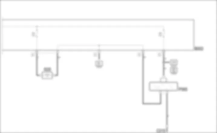 REGOLAZIONE SPECCHI RETROVISORI - SCHEMA ELETTRICO Alfa Romeo 159 1.9 JTD 8V  Da 01/06