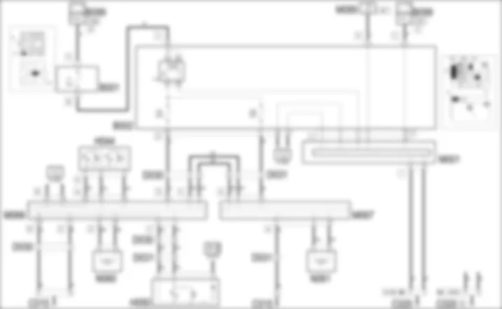 ALZACRISTALLI ANTERIORI - SCHEMA ELETTRICO Alfa Romeo 159 1.9 JTD 8V  Da 01/06