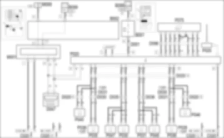 AUTORADIO - SCHEMA ELETTRICO Alfa Romeo 159 1.9 JTD 8V  Da 01/06