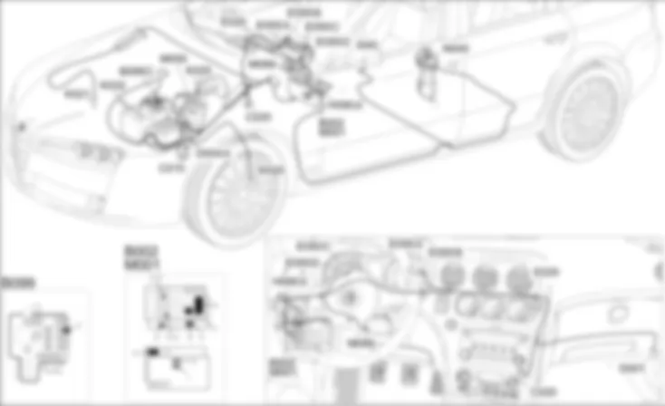 STRUMENTO DI BORDO - LOCALIZZAZIONE COMPONENTI Alfa Romeo 159 1.9 JTD 8V  Da 01/06