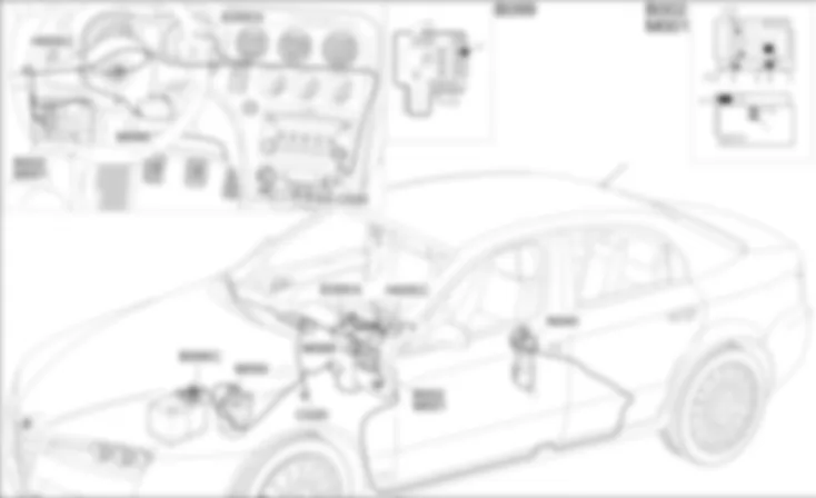 TRIP COMPUTER - LOCALIZZAZIONE COMPONENTI Alfa Romeo 159 1.9 JTD 8V  Da 01/06