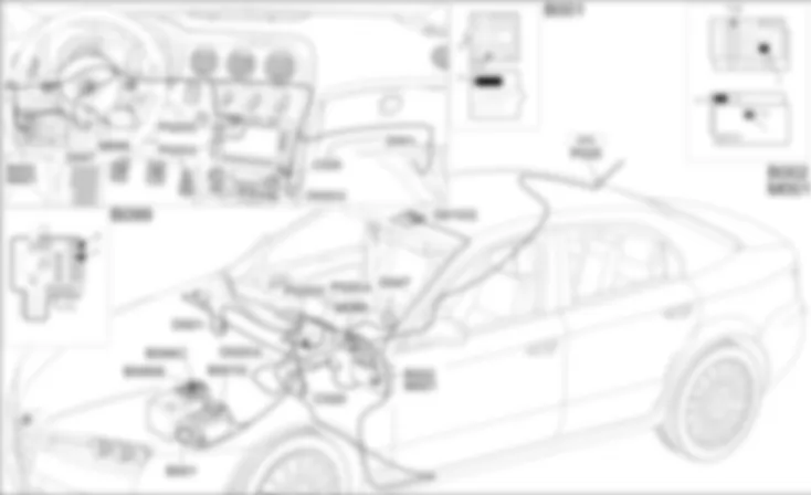 CONNECT - LOCALIZZAZIONE COMPONENTI Alfa Romeo 159 1.9 JTD 8V  Da 01/06