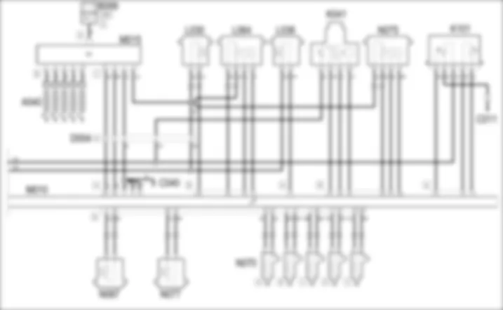 DIESEL ENGINE ELECTRONIC MANAGEMENT WIRING DIAGRAM Alfa Romeo 159 2.4 JTD 20V  Fino a 12/05