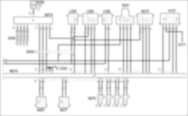 GESTIONE ELETTRONICA MOTORI DIESEL - SCHEMA ELETTRICO Alfa Romeo 159 1.9 JTD 16V  Da 01/06