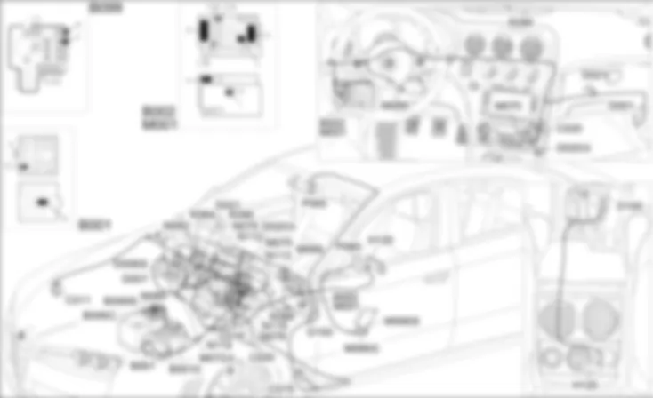 CONDIZIONATORE - LOCALIZZAZIONE COMPONENTI Alfa Romeo 159 1.9 JTD 8V  Da 01/06