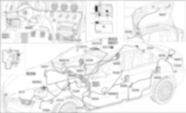 ALLARME - LOCALIZZAZIONE COMPONENTI Alfa Romeo 159 1.9 JTD 8V  Da 01/06