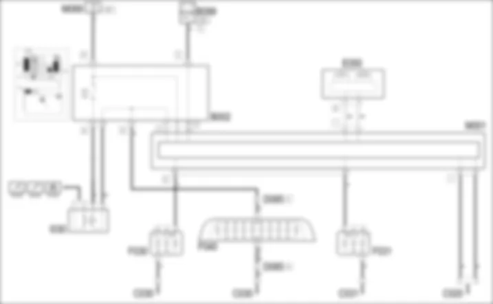 REMLICHTEN - ELEKTRISCH SCHEMA Alfa Romeo 159 1.8  Fino a 12/05