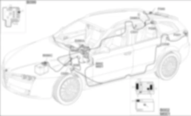 LUCI STOP - LOCALIZZAZIONE COMPONENTI Alfa Romeo 159 1.9 JTD 8V  Da 01/06