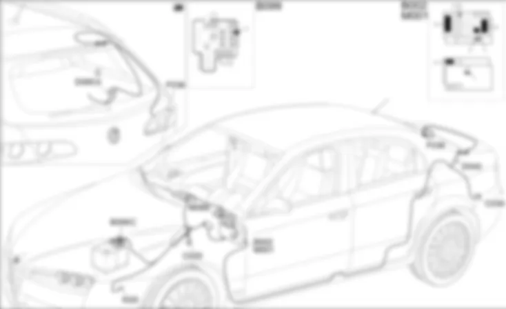 LUCI RETROMARCIA - LOCALIZZAZIONE COMPONENTI Alfa Romeo 159 1.9 JTD 8V  Da 01/06