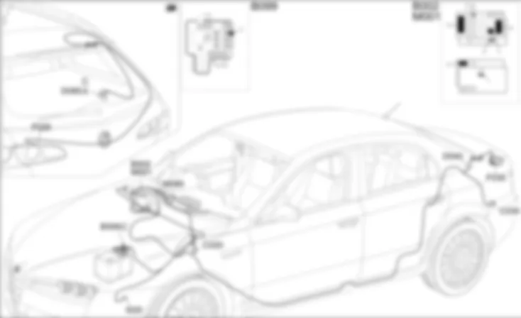 ACHTERUITRIJLICHTEN - OPSTELLING VAN COMPONENTEN Alfa Romeo 159 1.8  Fino a 12/05