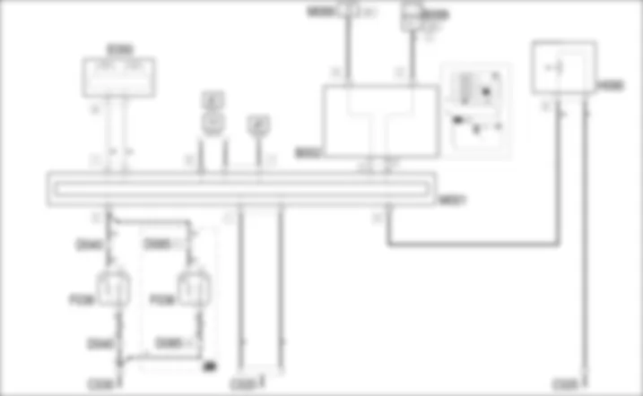 LUCI RETRONEBBIA - SCHEMA ELETTRICO Alfa Romeo 159 1.9 JTD 8V  Da 01/06