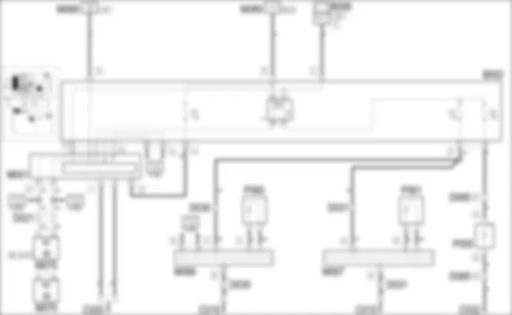 SBRINAMENTO LUNOTTO E SPECCHI RETROVISORI - SCHEMA ELETTRICO Alfa Romeo 159 1.9 JTD 8V  Da 01/06