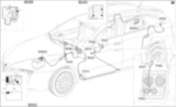 ACCENDISIGARI / PRESA DI CORRENTE - LOCALIZZAZIONE COMPONENTI Alfa Romeo 159 1.9 JTD 8V  Da 01/06