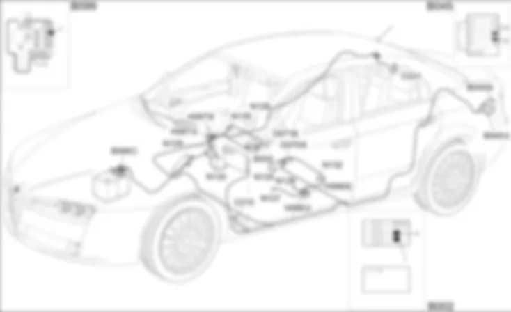 SEDILI REGOLABILI ELETTRICAMENTE - LOCALIZZAZIONE COMPONENTI Alfa Romeo 159 1.9 JTD 8V  Da 01/06