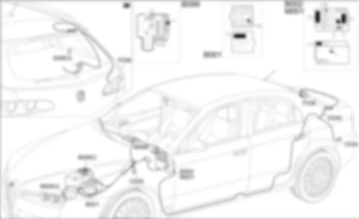LUCI RETROMARCIA - LOCALIZZAZIONE COMPONENTI Alfa Romeo 159 1.9 JTD 16V  Da 01/06