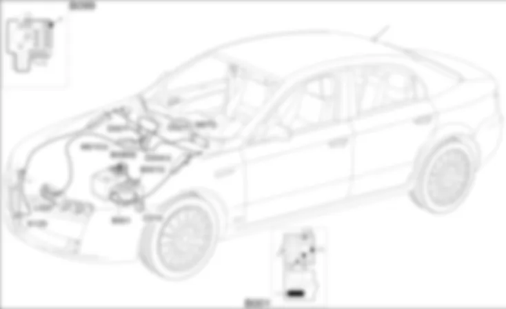 INSERIMENTO COMPRESSORE - LOCALIZZAZIONE COMPONENTI Alfa Romeo 159 1.8  Fino a 12/05