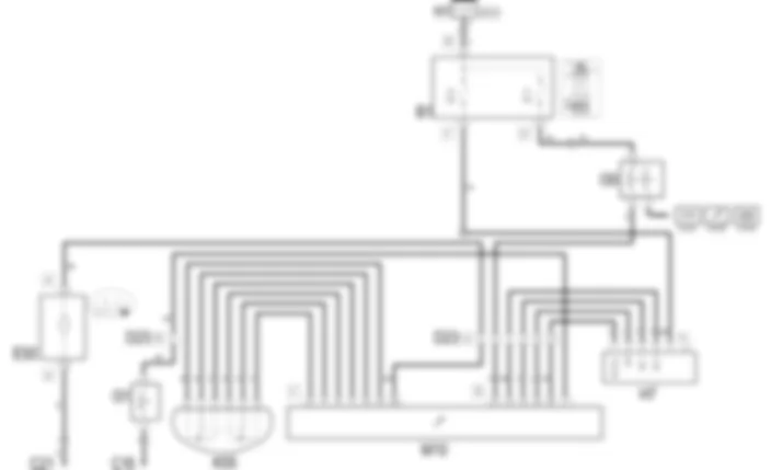 CRUISE CONTROL - Wiring diagram Alfa Romeo 166 2.5 V6  da 10/03