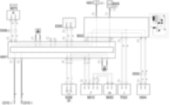 LINEAS DE CONEXION CAN - ESQUEMA ELECTRICO Alfa Romeo GT 3.2 V6  