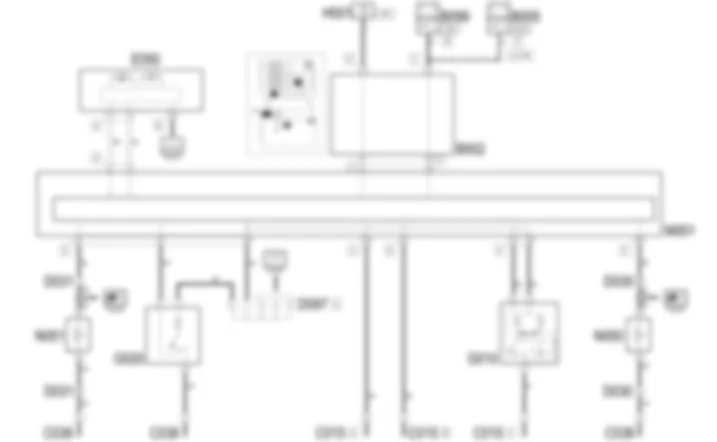 PLAFONES - ESQUEMA ELECTRICO Alfa Romeo GT 1.9 JTD 16V  