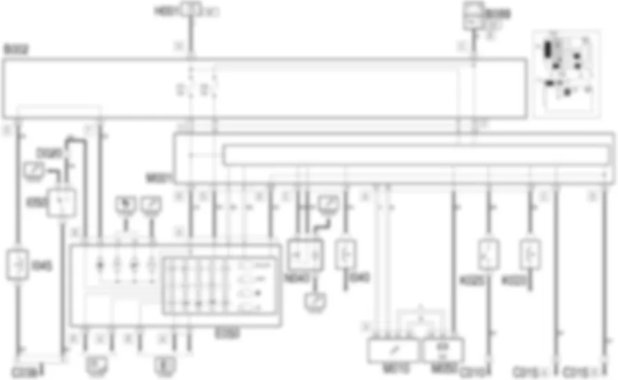 INSTRUMENTO DE A BORDO - ESQUEMA ELECTRICO Alfa Romeo GT 2.0 JTS  