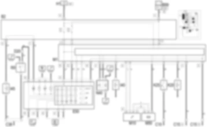 INSTRUMENTO DE A BORDO - ESQUEMA ELECTRICO Alfa Romeo GT 1.8 T.SPARK  