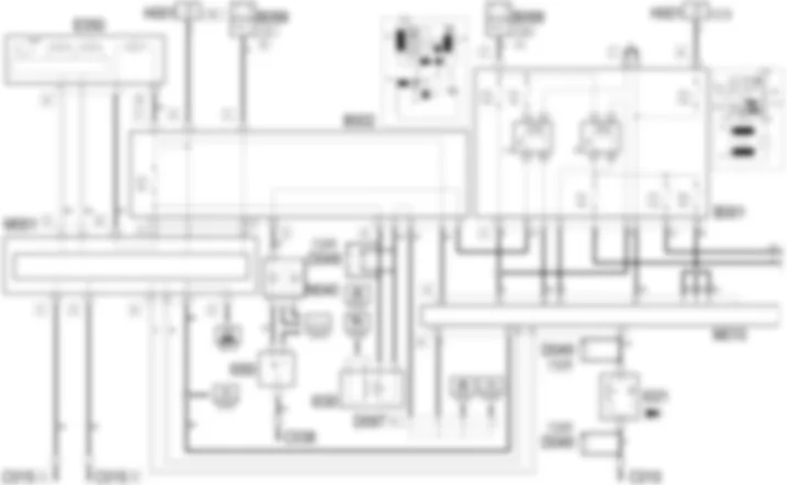 GESTION ELECTRONICA DE LOS MOTORES DE GASOLINA - ESQUEMA ELECTRICO Alfa Romeo GT 2.0 JTS  
