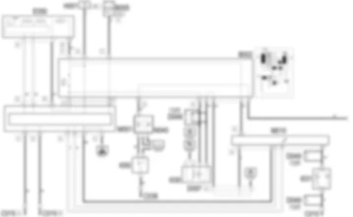 GESTION ELECTRONICA DE LOS MOTORES DE GASOLINA - ESQUEMA ELECTRICO Alfa Romeo GT 3.2 V6  