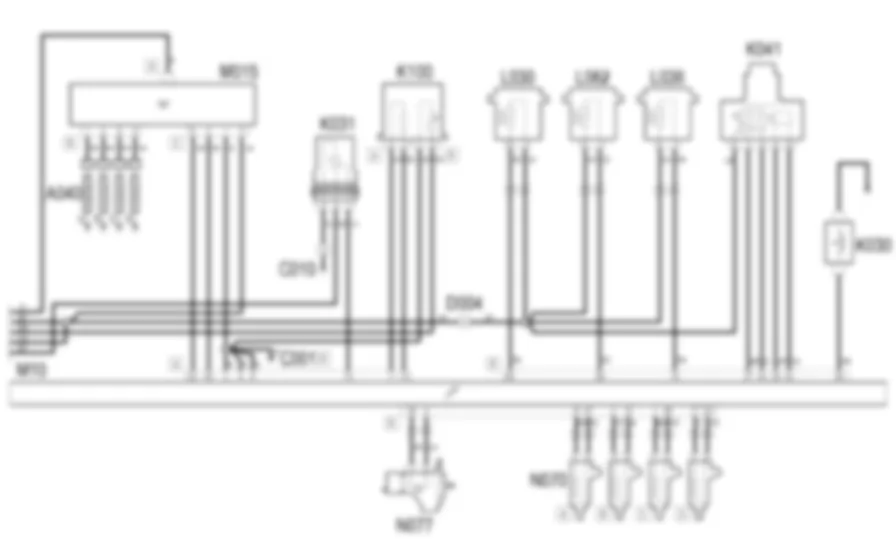 GESTION ELECTRONICA               DE LOS MOTORES DIESEL - ESQUEMA ELECTRICO Alfa Romeo GT 1.9 JTD 16V  