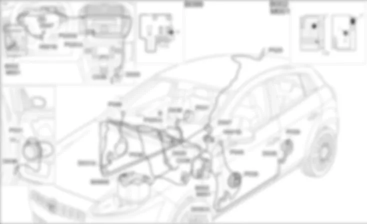 AUTORADIO - OPSTELLING VAN COMPONENTEN Fiat BRAVO 1.4 16v TJet  
