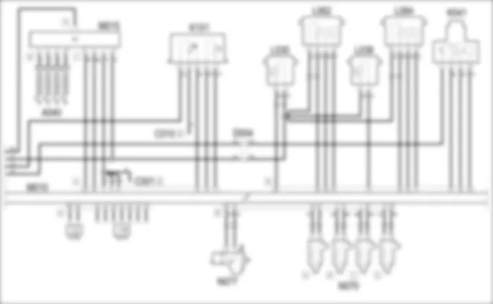 DIESEL ENGINE ELECTRONIC MANAGEMENT - WIRING DIAGRAM Fiat BRAVO 1.9 JTD 16v  