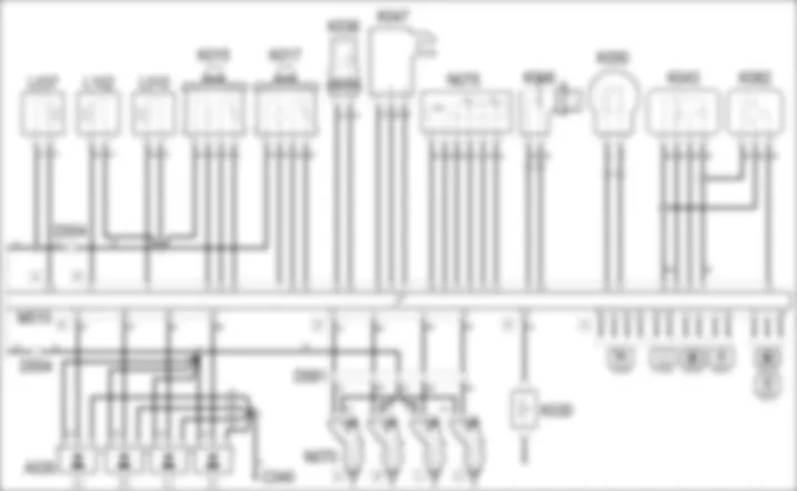 PETROL ENGINE ELECTRONIC MANAGEMENT - WIRING DIAGRAM Fiat BRAVO 1.4 16v TJet  