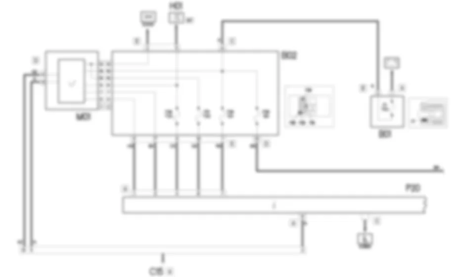 AUTORADIO - SCHEMA ELETTRICO Fiat DOBLO 1.4 8v  Da 10/2000