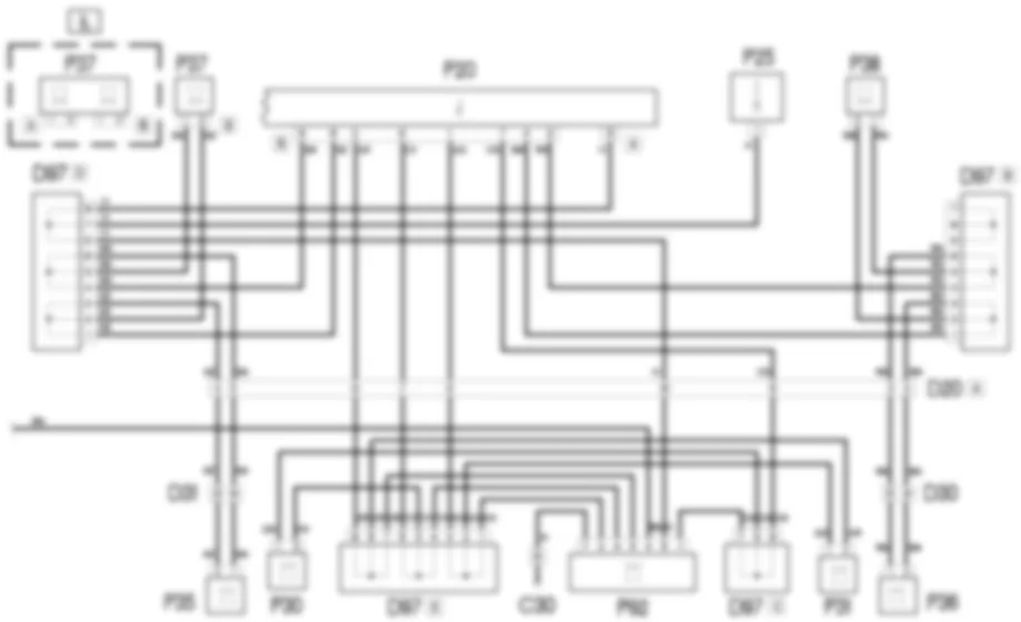 AUTORADIO - SCHEMA ELETTRICO Fiat DOBLO 1.4 8v  Da 10/2000