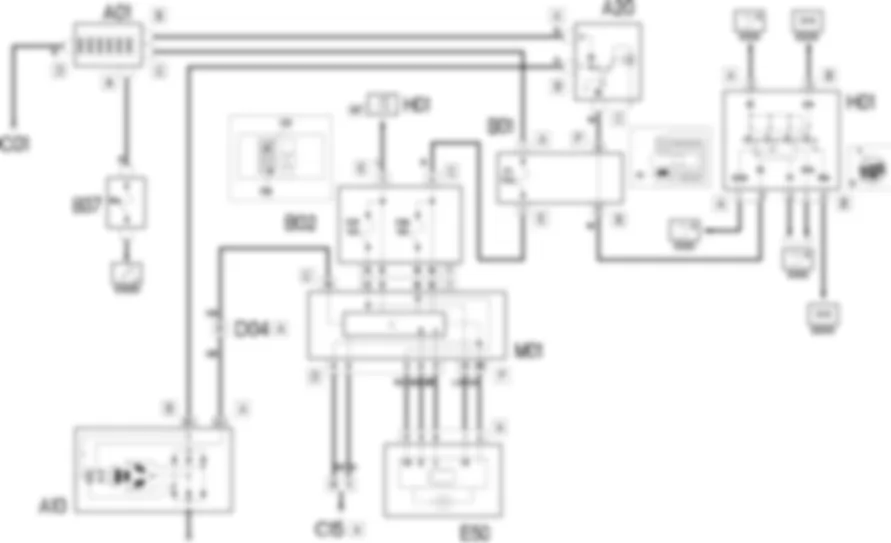 ANLASSEN UND STROMERZEGUNG - SCHALTPLAN Fiat DOBLO 1.3 JTD 16V  Da 10/2000
