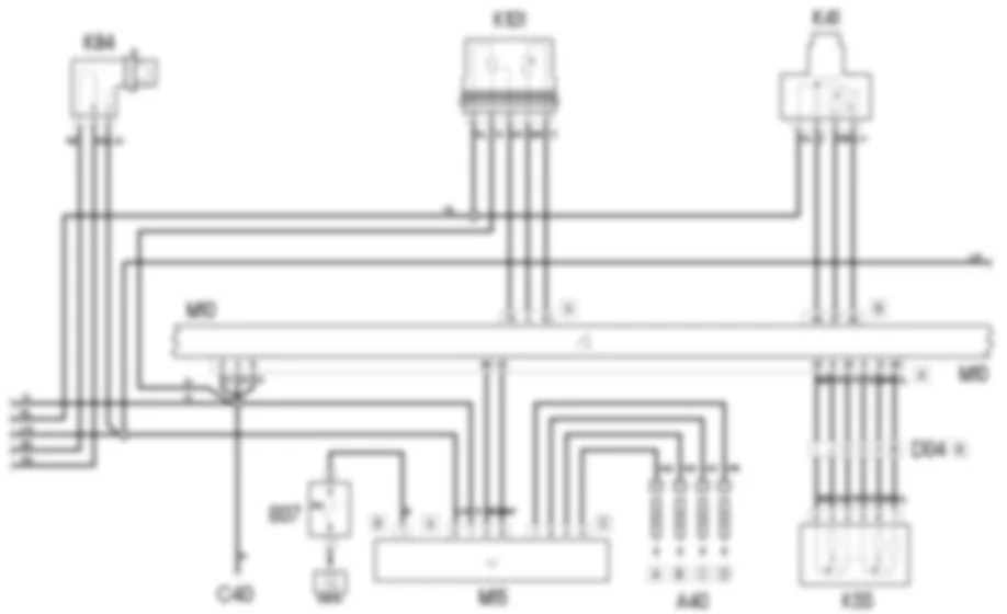 GESTIONE ELETTRONICA MOTORI DIESEL - SCHEMA ELETTRICO Fiat DOBLO 1.9 JTD 8V  da 12/03