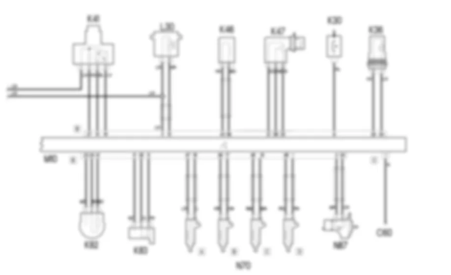 GESTIONE ELETTRONICA MOTORI DIESEL - SCHEMA ELETTRICO Fiat DOBLO 1.3 JTD 16V  da 12/03