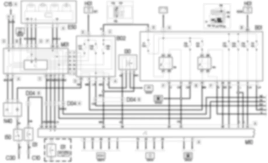 GESTIONE ELETTRONICA MOTORI DIESEL - SCHEMA ELETTRICO Fiat DOBLO 1.3 JTD 16V  da 12/03